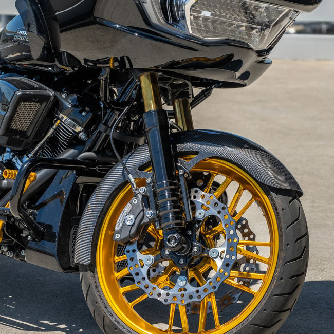 Arlen Ness, 19" Carbon Fiber Wrapper Front Fender