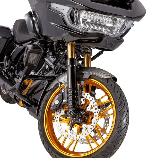 Arlen Ness, 19" Cafe front fender Carbon fiber