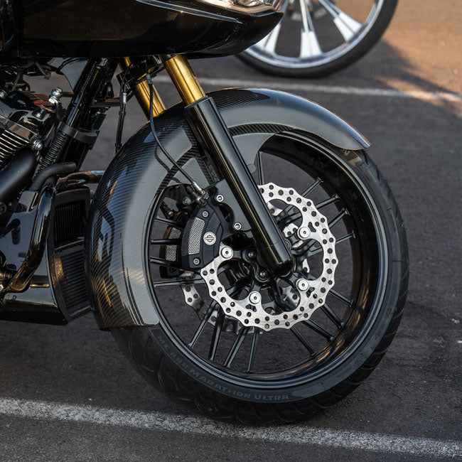 Arlen Ness, carbon fiber Rapper front fender Fat 21