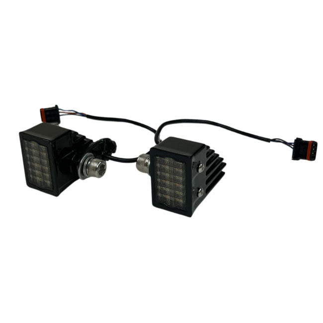 Custom Dynamics, High Performance LED Turn Signals. Front