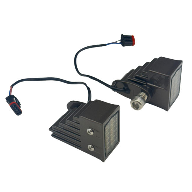 Custom Dynamics, High Performance LED Turn Signals. Front