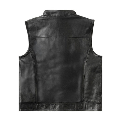 WCC x 13 1/2 Dominator leather riding vest