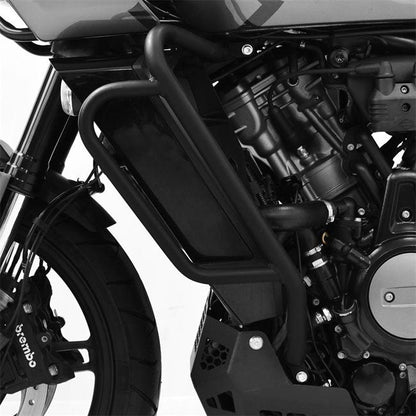 Zieger, crash bar / engine guard set. Black