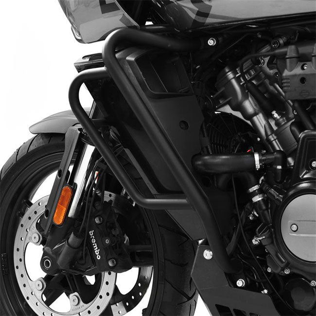 Zieger, crash bar / engine guard set. Black