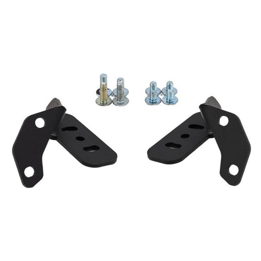 Zieger, spotlamp mounting bracket set. Black