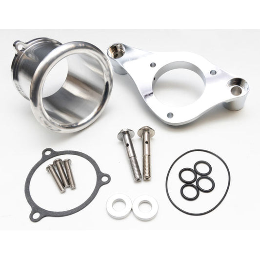 Feuling, 3" 70mm ID velocity stack. With backing plate kit
