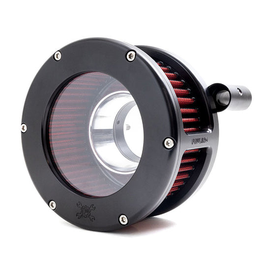 Feuling, BA air cleaner kit. Black. Clear cover