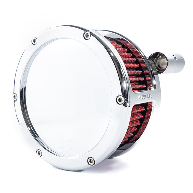 Feuling, BA air cleaner kit. Chrome. Solid cover