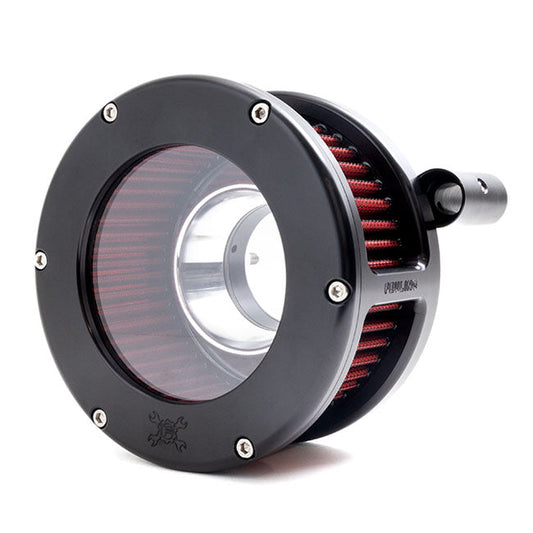 Feuling, BA air cleaner kit. Black. Clear cover