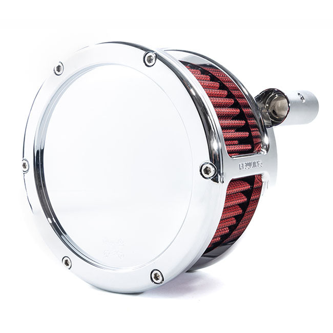 Feuling, BA air cleaner kit. Chrome. Solid cover