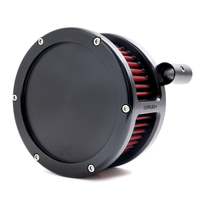Feuling, BA air cleaner kit, Black Solid cover
