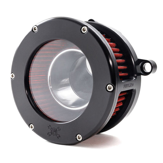 Feuling, BA air cleaner kit, Black. Clear cover