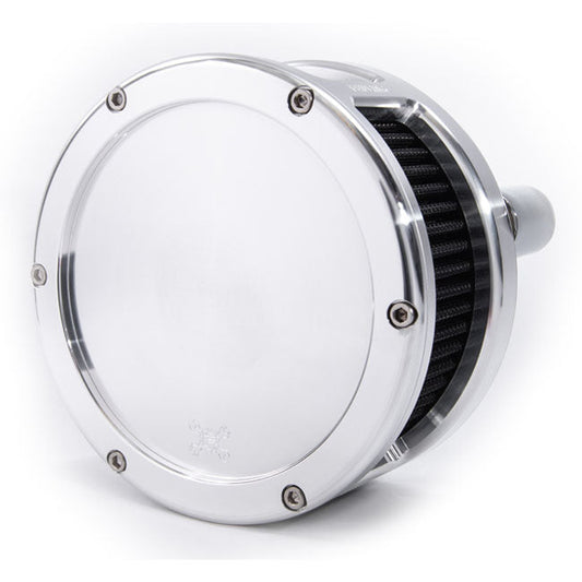 Feuling, BA air cleaner Raw Black filter Solid cover