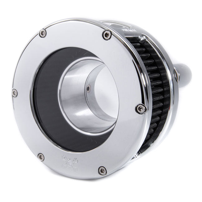 Feuling, BA air cleaner Chrome Black filter Clear cover