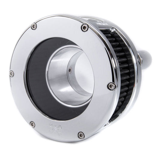 Feuling, BA air cleaner Chrome Black filter Clear cover