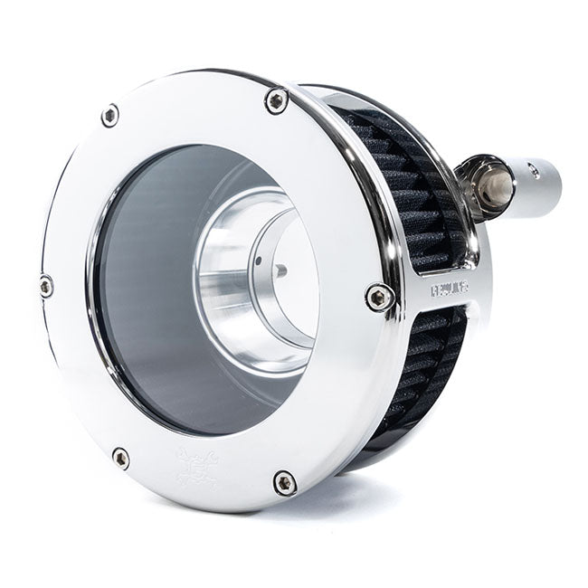 Feuling, BA air cleaner kit, Chrome Clear cover