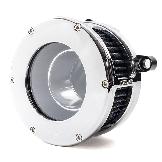 Feuling, BA air cleaner kit, Chrome Clear cover