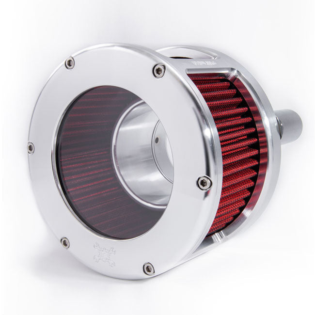 Feuling, BA Race Series air cleaner. Raw. Clear cover