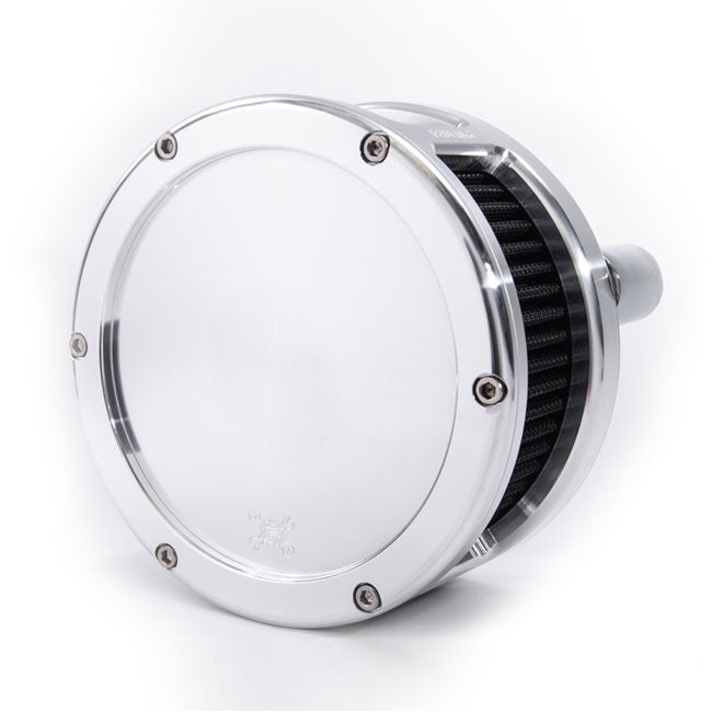 Feuling, BA air cleaner Raw Black filter Solid cover