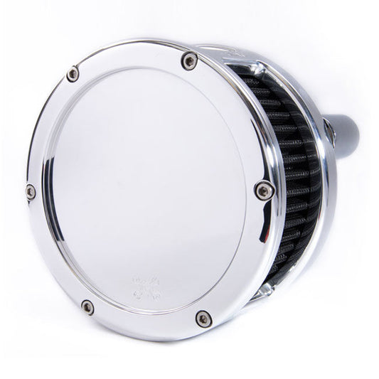 Feuling, BA air cleaner Chrome Black filter Solid cover