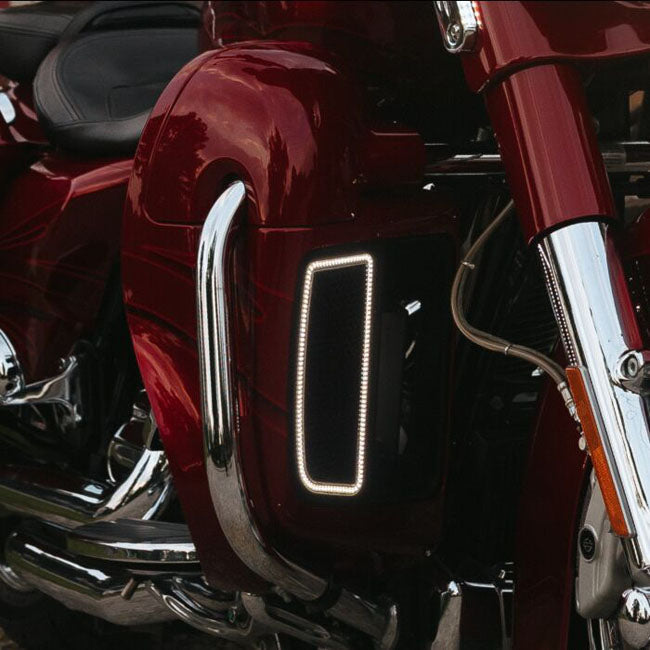 Custom Dynamics, lower fairing LED lights