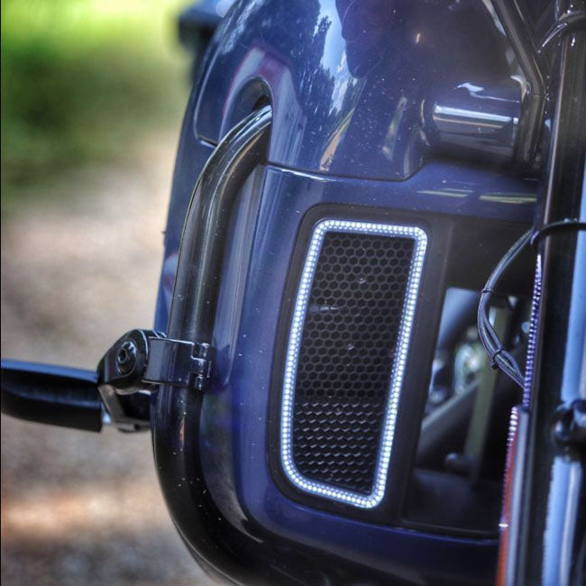 Custom Dynamics, lower fairing LED lights
