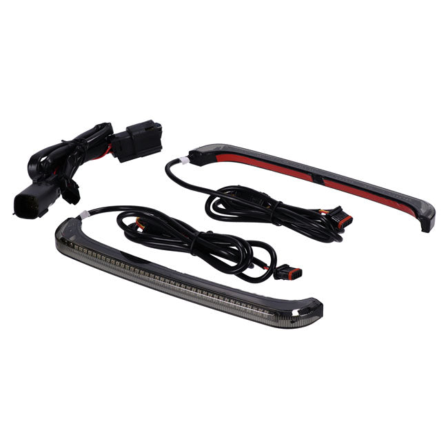 Custom Dynamics, Dual Color Sequential Low Profile Saddlebag