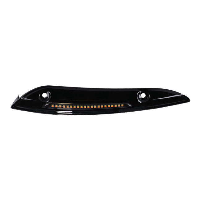 Custom Dynamics, Road Glide windshield trim. LED