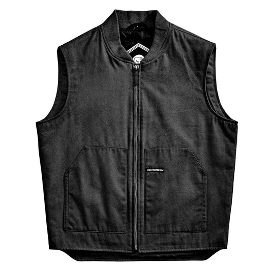 Holy Freedom Worker Vest Black vest