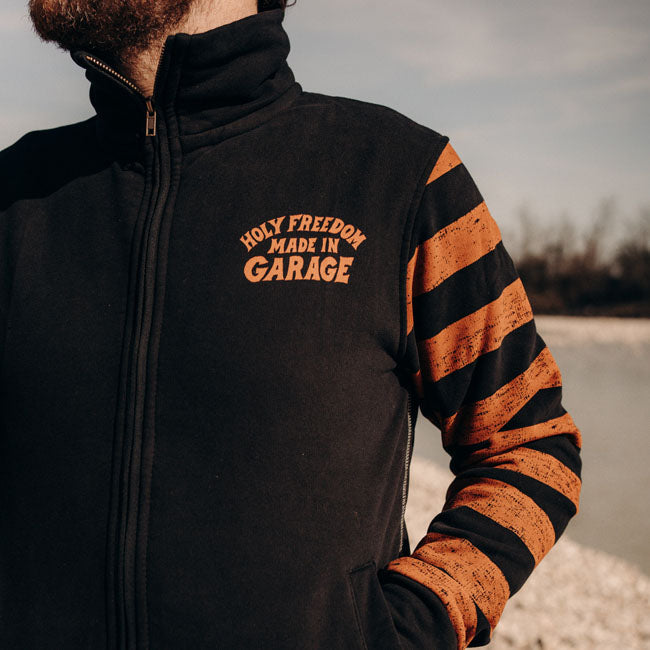 Holy Freedom Garage zip sweatshirt