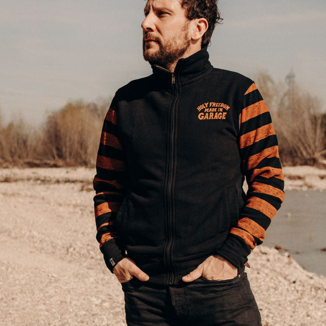 Holy Freedom Garage zip sweatshirt