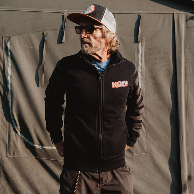 Holy Freedom Chop zip sweatshirt