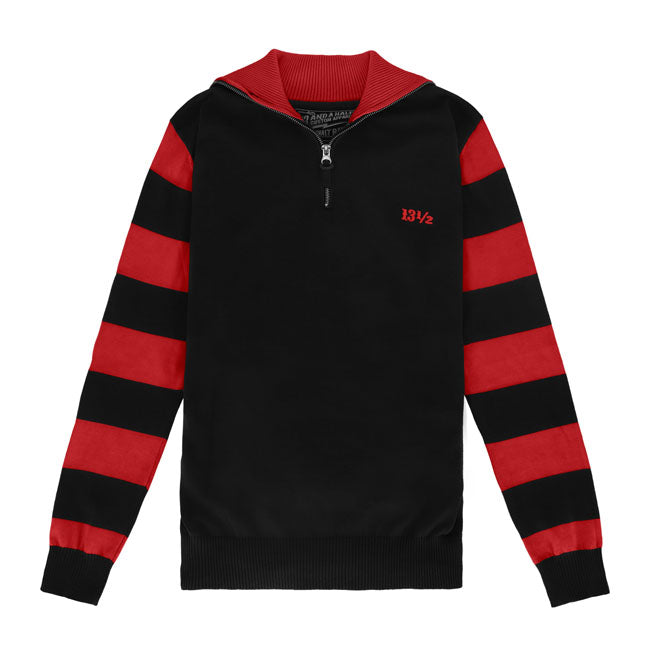 13 1/2 Outlaw half-zip sweater