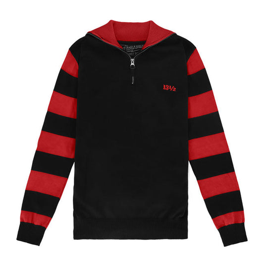 13 1/2 Outlaw half-zip sweater
