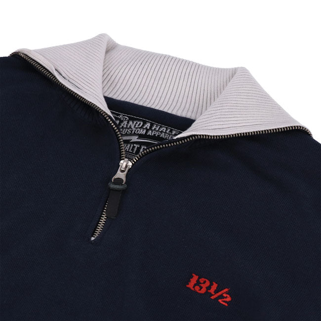 13 1/2 Outlaw half-zip sweater