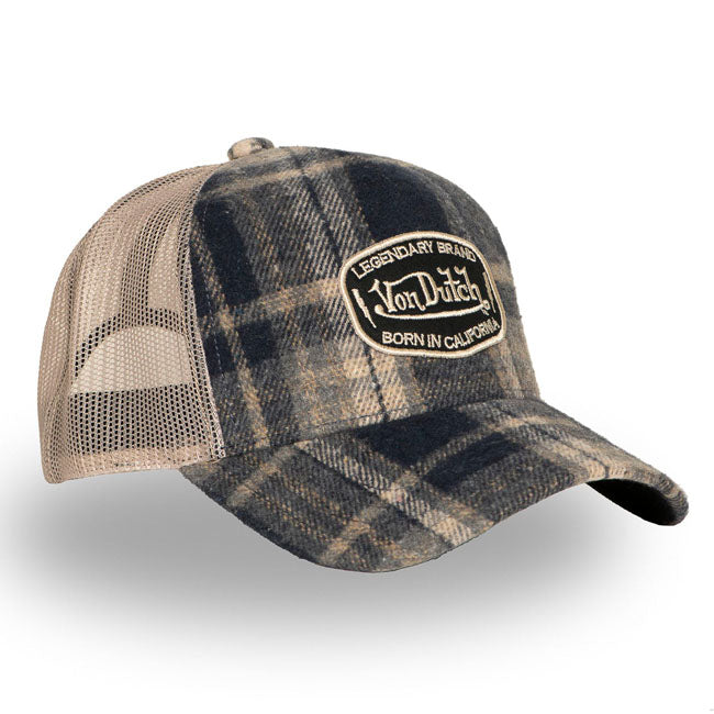 Von Dutch Carreaux cap gray