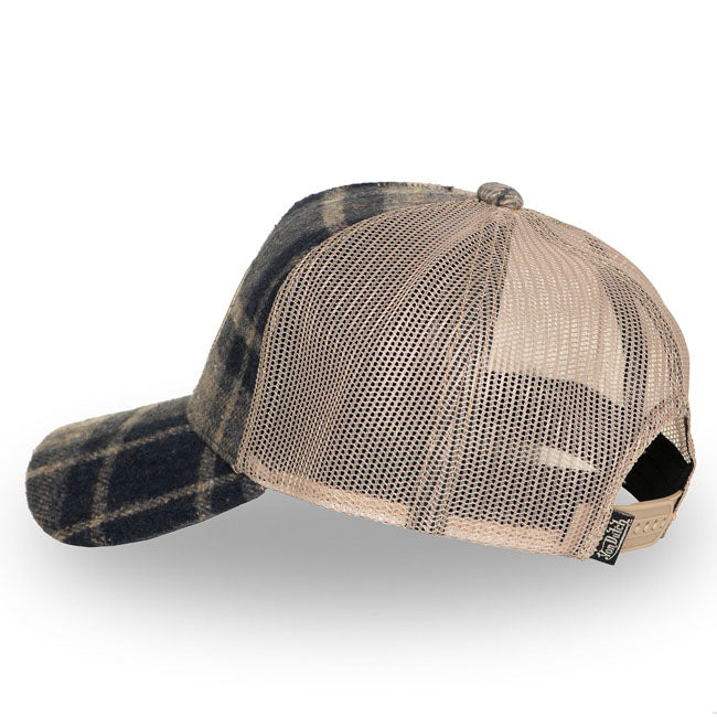 Von Dutch Carreaux cap gray