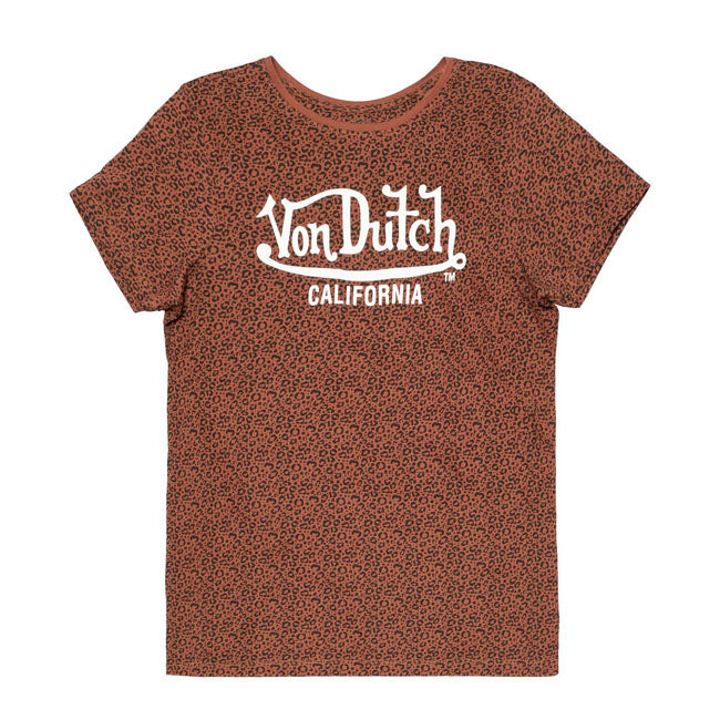 Von Dutch Leopard female t-shirt