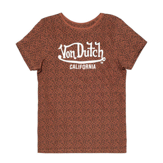 Von Dutch Leopard female t-shirt