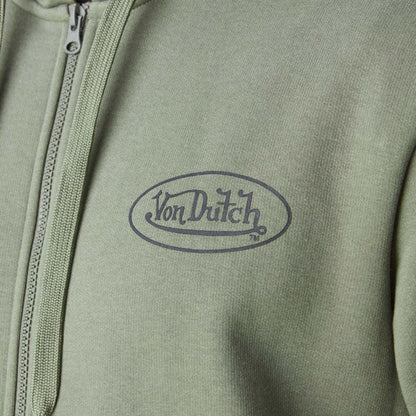 Von Dutch Logo zip hoodie