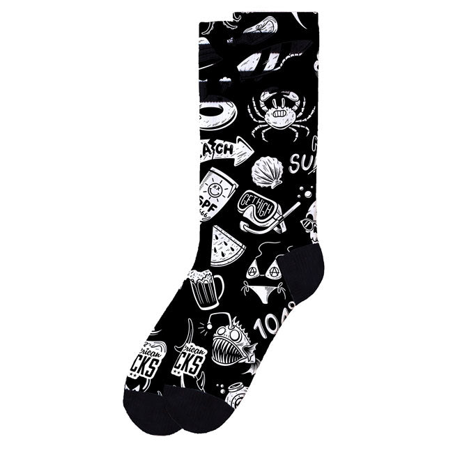 American Socks Hella Hot Signature socks
