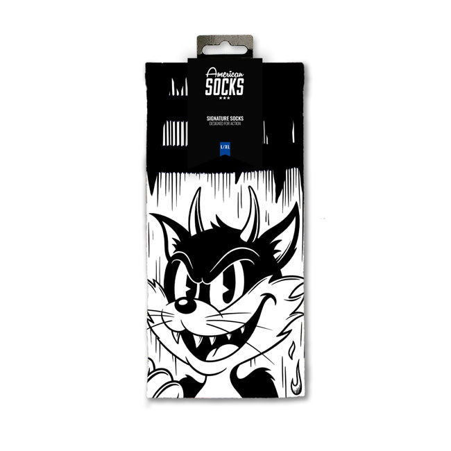 American Socks Evil Cat Signature socks