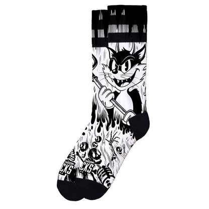 American Socks Evil Cat Signature socks