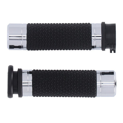 Avon Grips, K25 grips push-pull. Black chrome