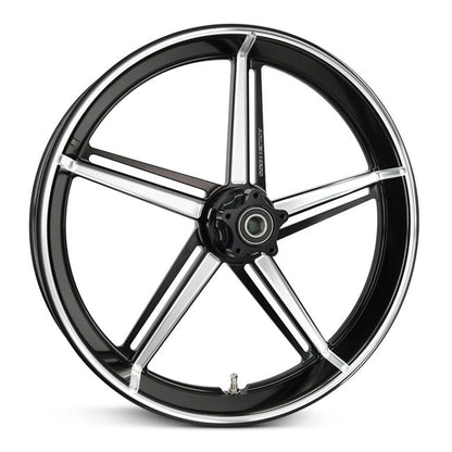 Arlen Ness, 18 x 5.5 Factory 24 rim. Black CC
