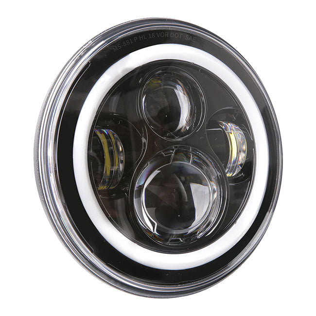 Bright, 7" LED headlamp