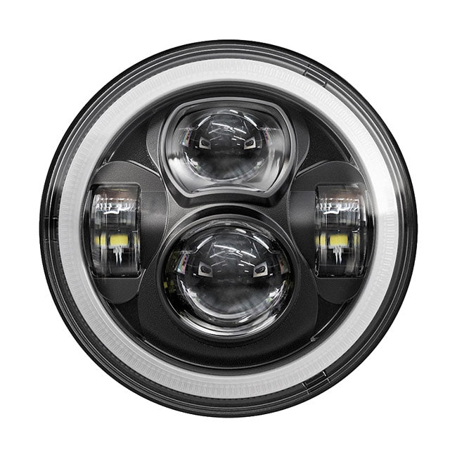 Bright, 7" Doubler LED headlamp unit