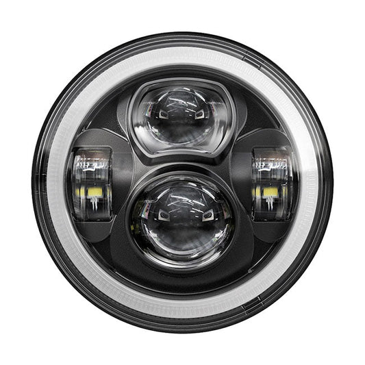 Bright, 7" Doubler LED headlamp unit