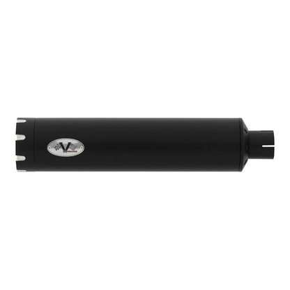 V Performance, 114mm Revolver slip-on mufflers. Black Cerami