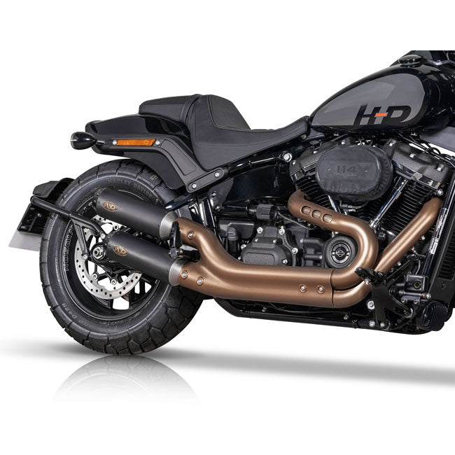 V Performance, ''Tracker'' slip-on muffler set Fat Bob